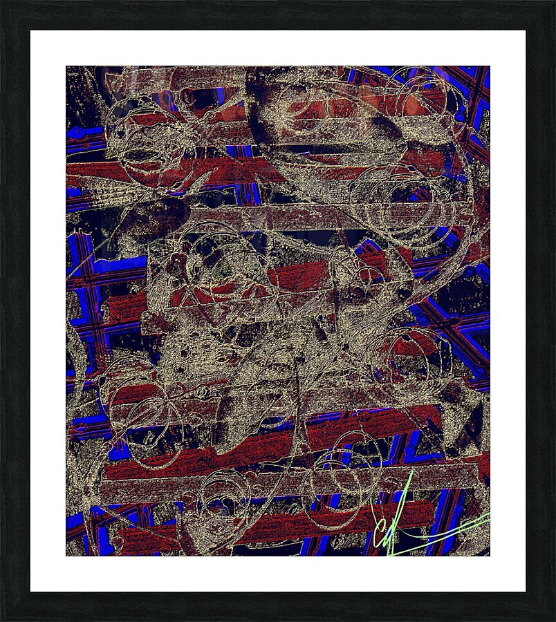Remarkably Robust Ribs of Rhubarb Picture Frame print