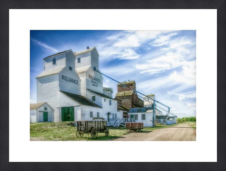 Portage La Prairie in Manitoba Picture Frame print