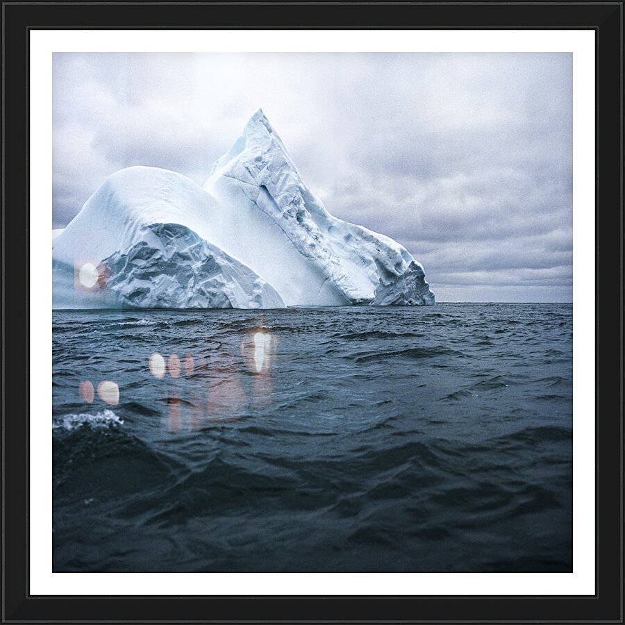 Arctic Iceberg  Framed Print Print