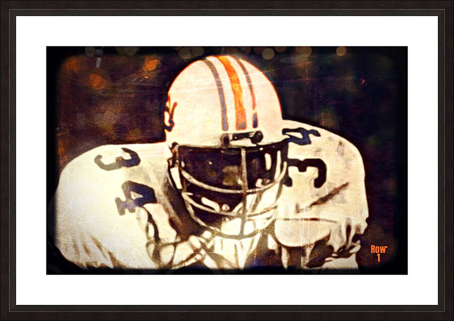 bo jackson viewfinder remix art  Picture Frame print