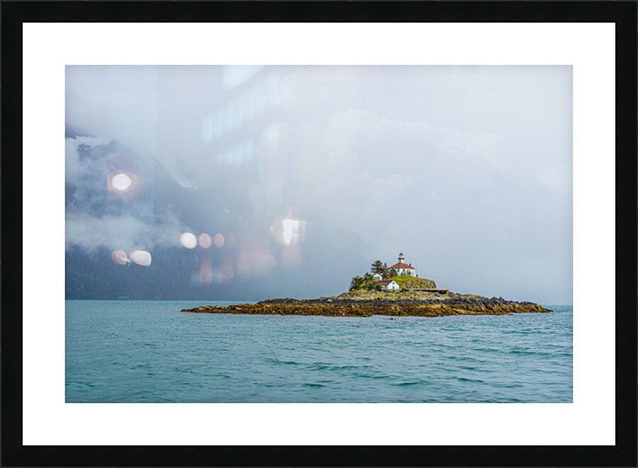 Eldred Rock Lighthouse Picture Frame print