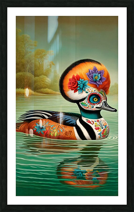 JJA SS Merganser Picture Frame print