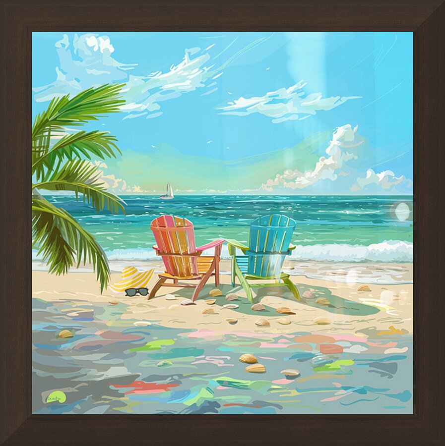 Serenity on Sanibel Picture Frame print