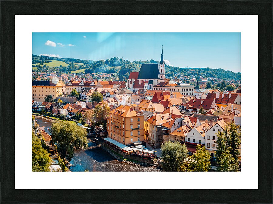 Cesky Krumlov Picture Frame print