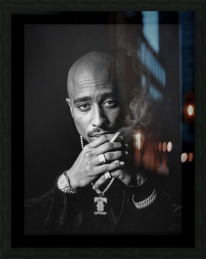 Tupac Shakur by lagaleriedelamour Wall Art