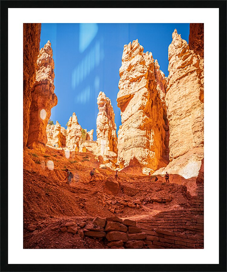 Up Wallstreet Picture Frame print