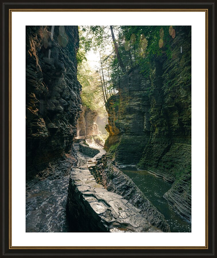 Watkins Glen State Park Picture Frame print