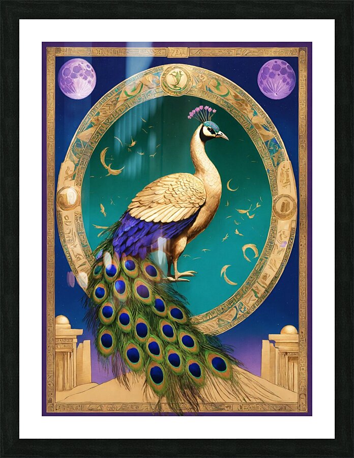 ALL superrealism style egyptian card STYLE egypti Picture Frame print