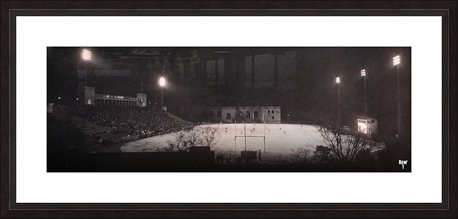 1940s Western Kentucky Night Football Game Picture Frame print
