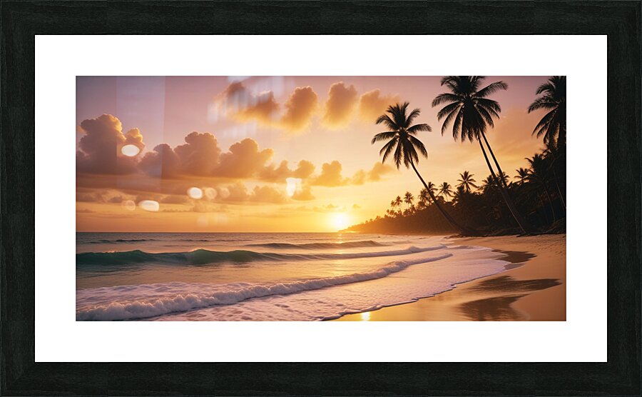 sunset Picture Frame print