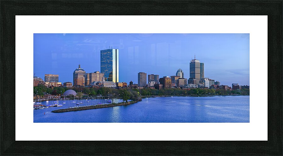 Back Bay from Longfellow Picture Frame print