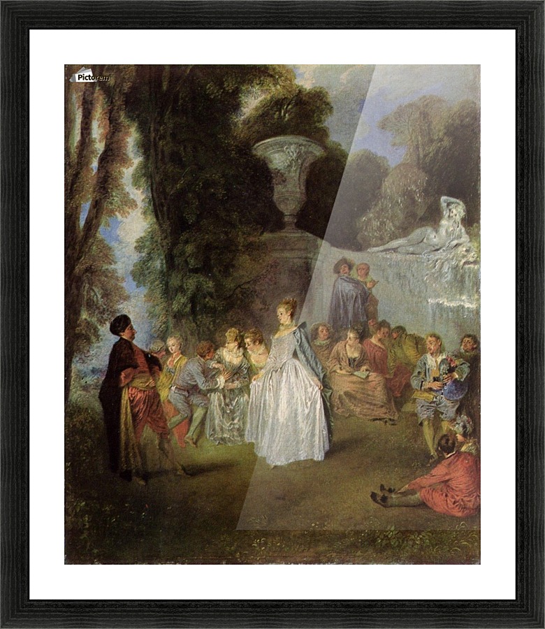 Venezianische Feste Picture Frame print