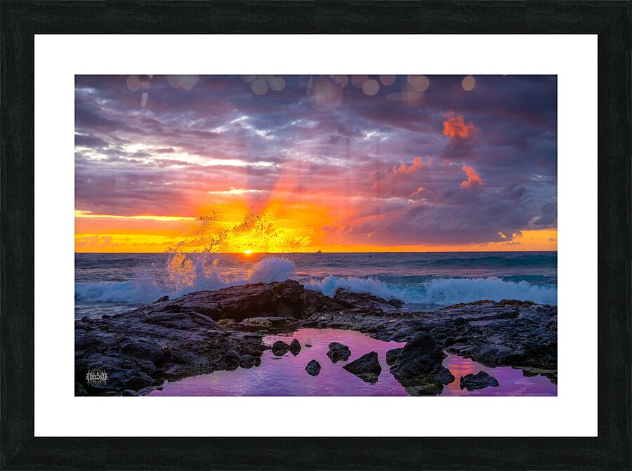Turning The Tides Picture Frame print