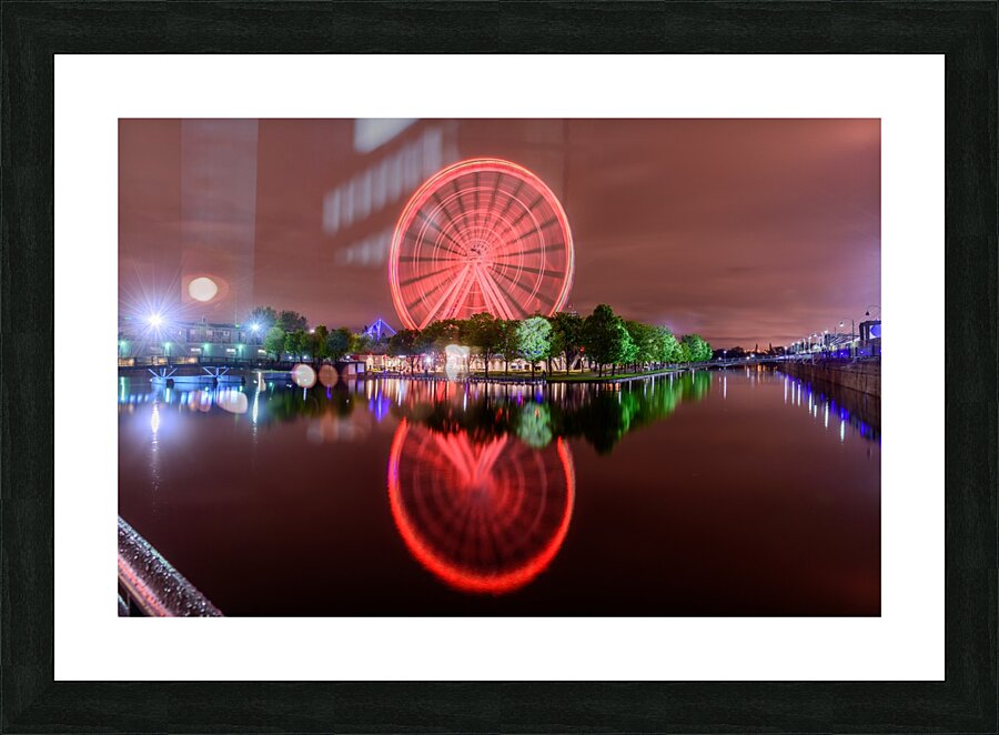 La Grande Roue de Montreal Picture Frame print