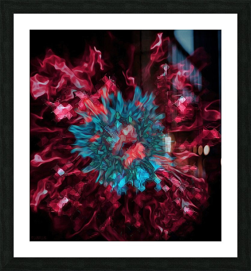 Encounter With A Moment  Framed Print Print