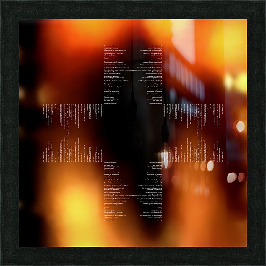 This Hallowed Cube 02 Video Still Mark Cartile Picture Frame Printing