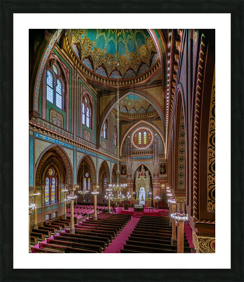  Plum Street Temple Cincinnati Picture Frame print