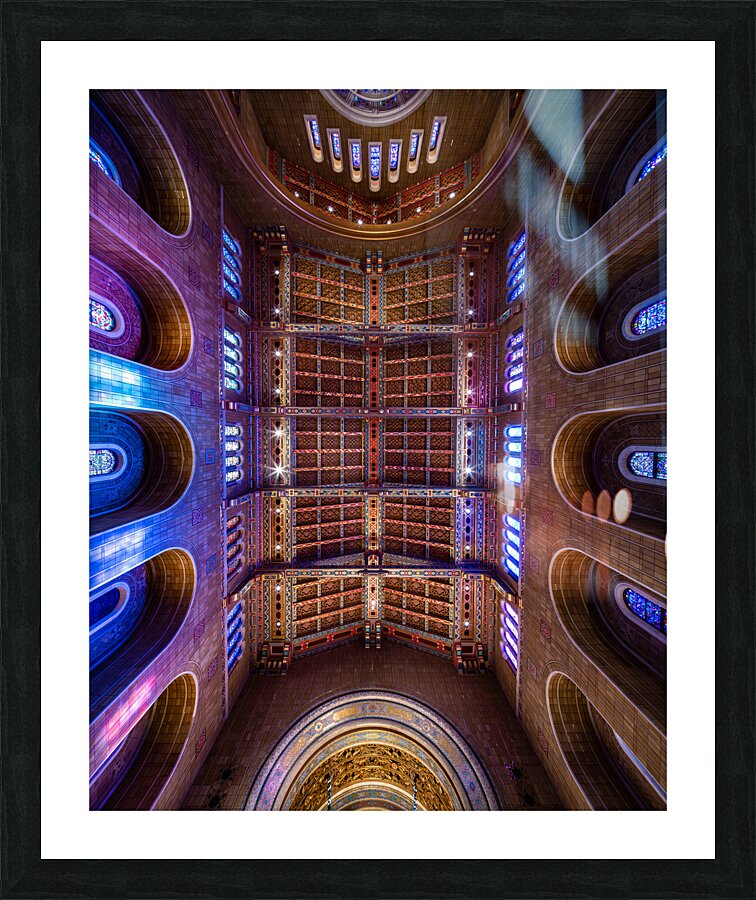 Temple Emanuel  New York City Picture Frame print