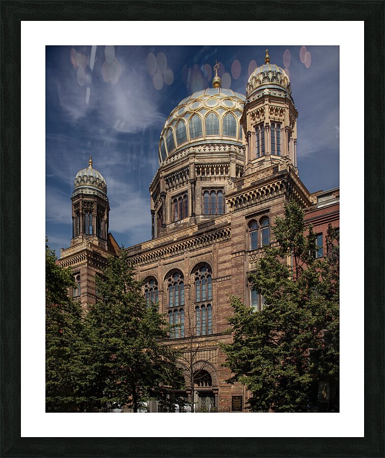 Berlin Great Synagogue Picture Frame print