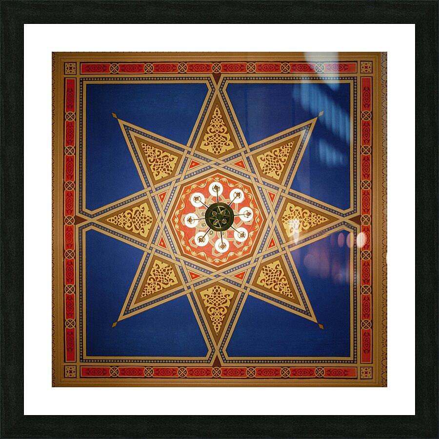 Central Synagogue New York  Picture Frame print