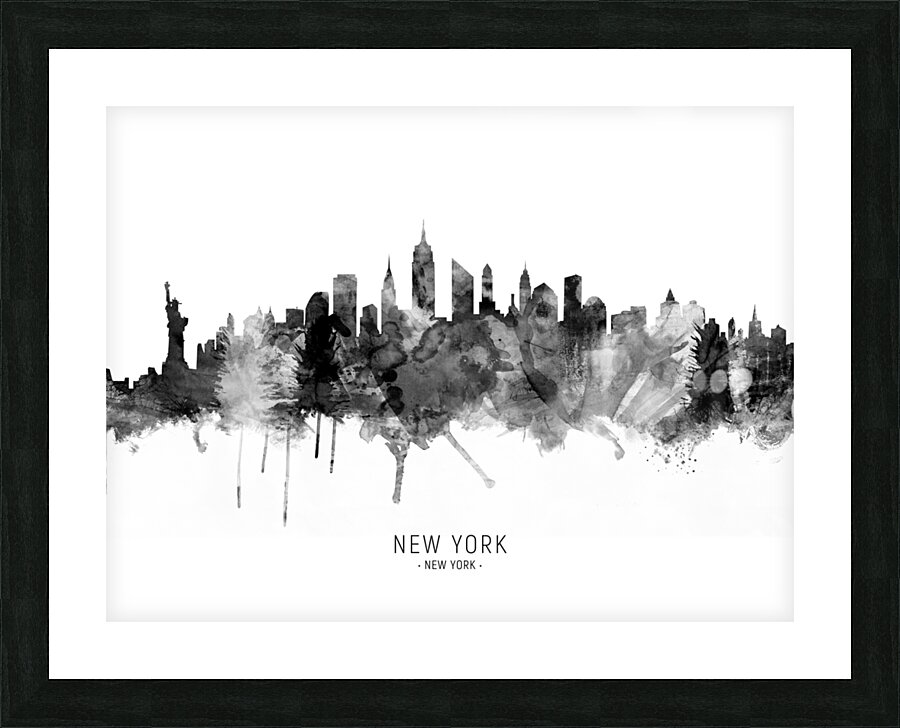 New York City Skyline Picture Frame print