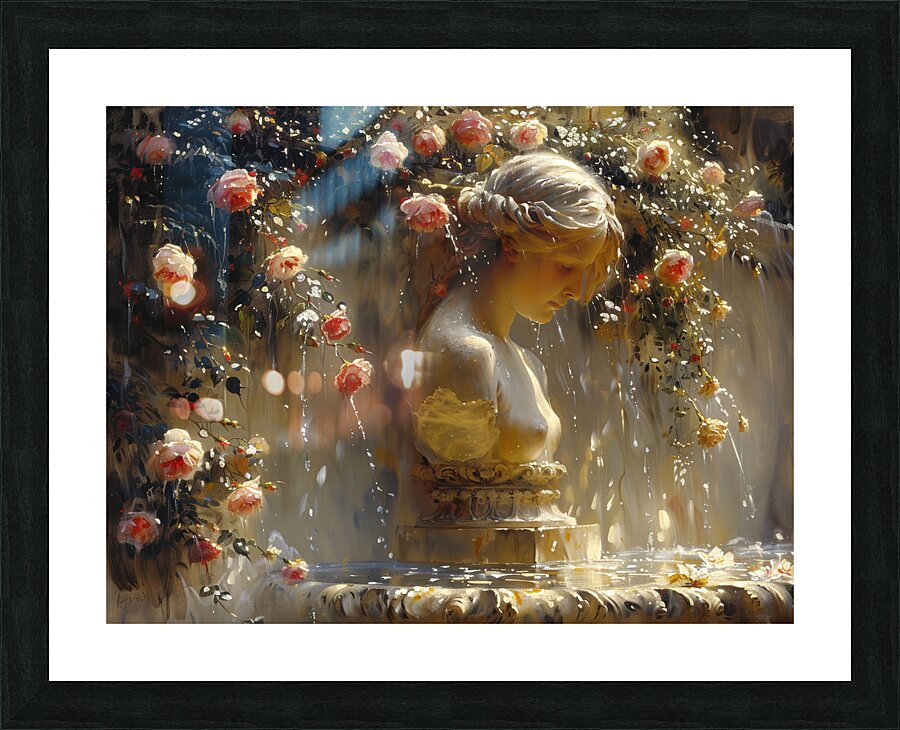 The Admirals Secret Garden  1: Athena Picture Frame print