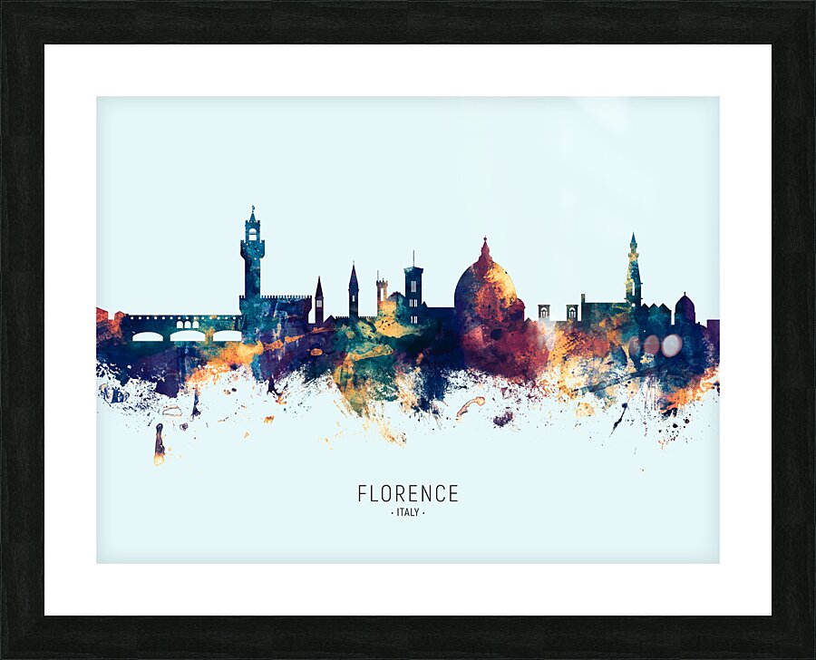 Florence Italy Skyline Picture Frame print