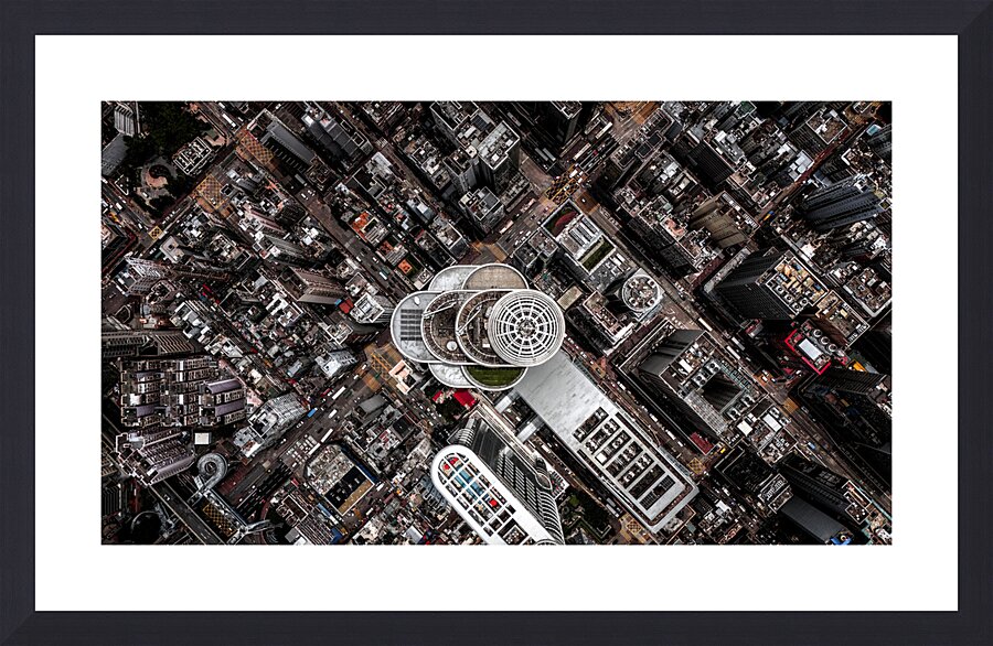 Urban Symmetry  Picture Frame print