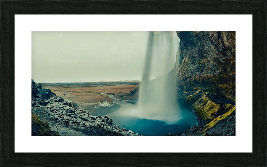 Seljalandsfoss Waterfall Picture Frame print