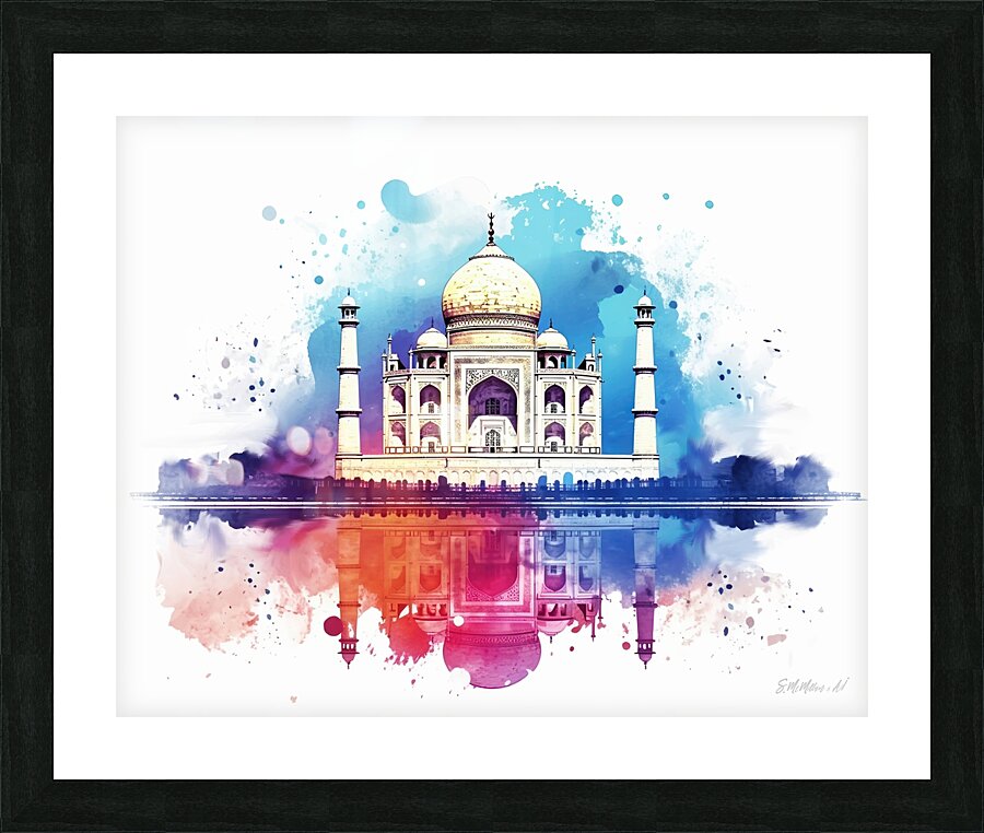 Taj Mahal  Picture Frame print