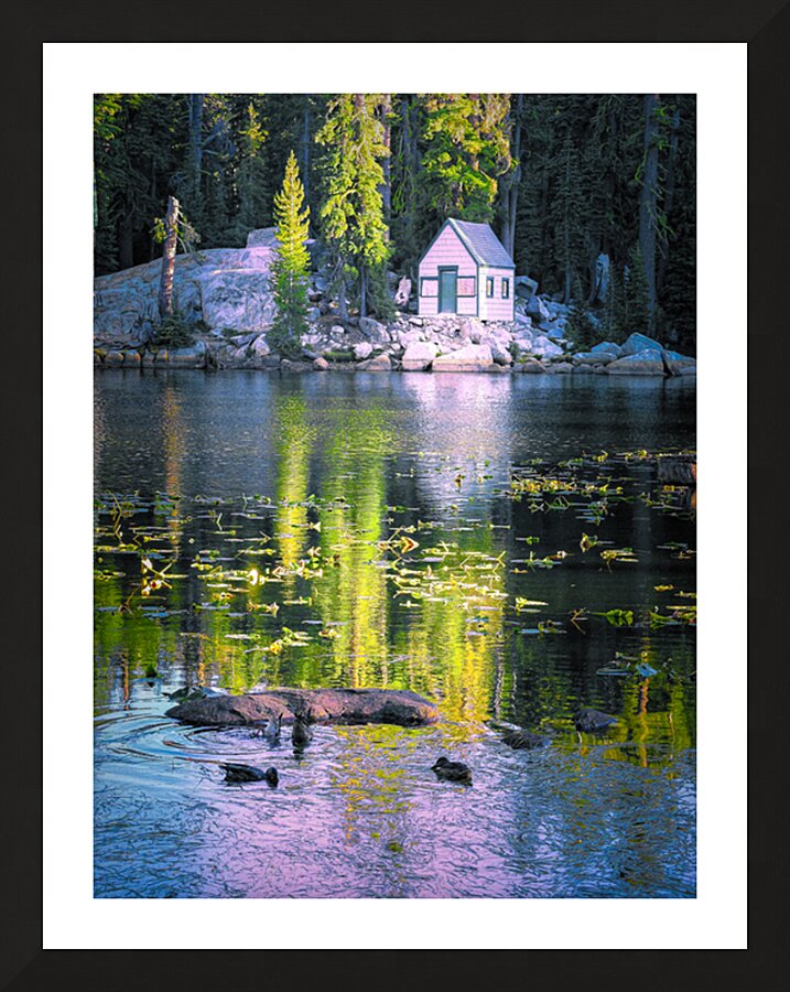 Twilight Over the Mountains Picture Frame print