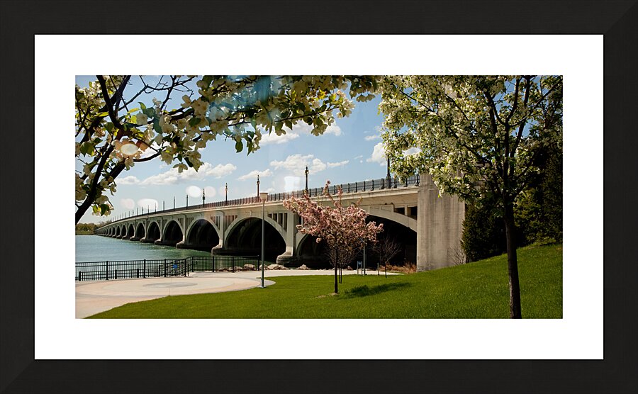Belle Isle Bridge 03 Picture Frame print