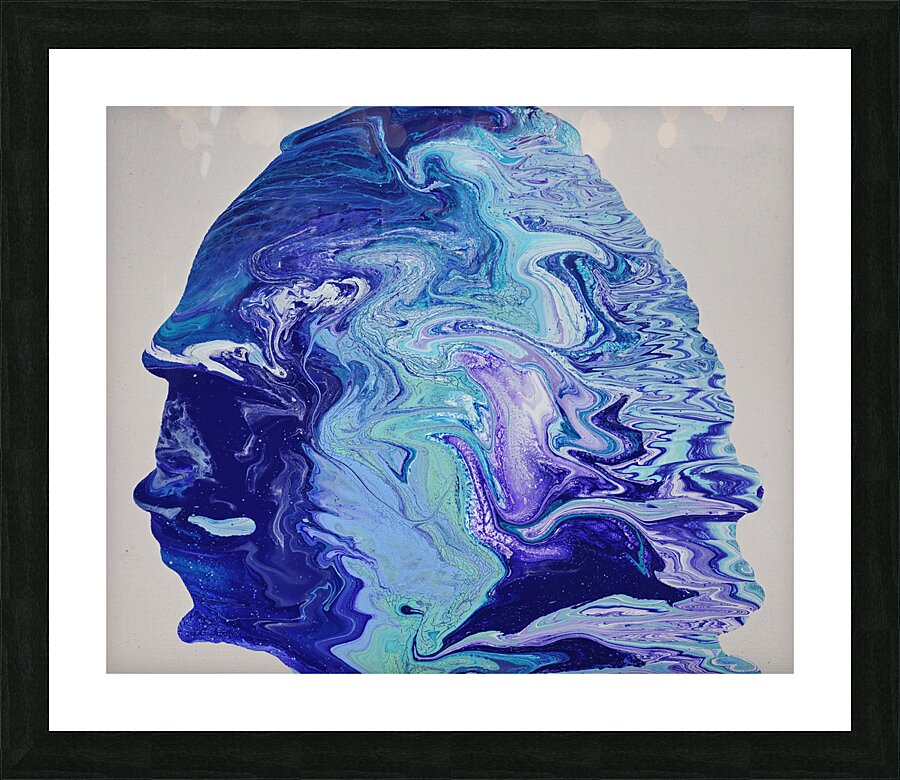 Deep George Picture Frame print