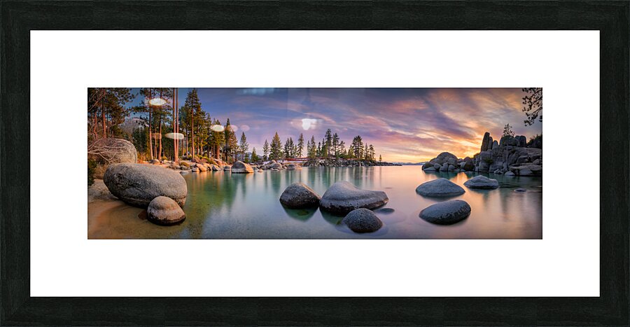Lake Tahoe Tranquility Picture Frame print