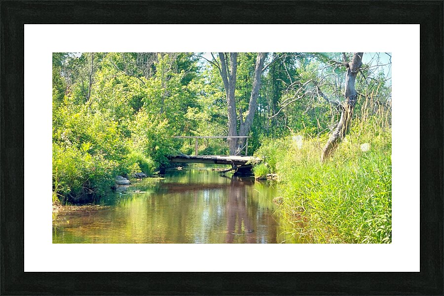 Boat Lake Creek Picture Frame print