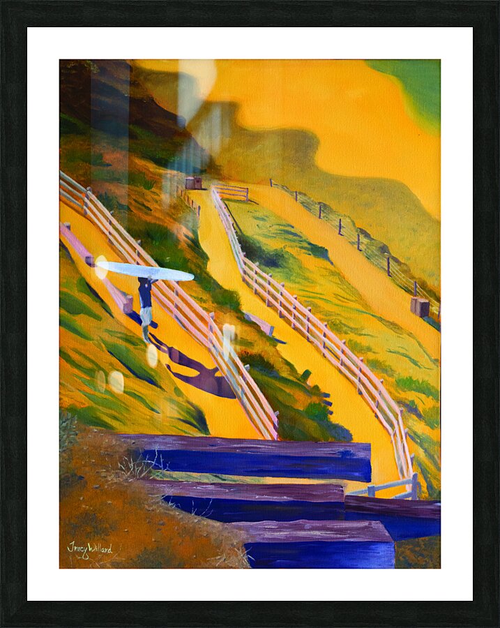 Morning at Beacons  Framed Print Print
