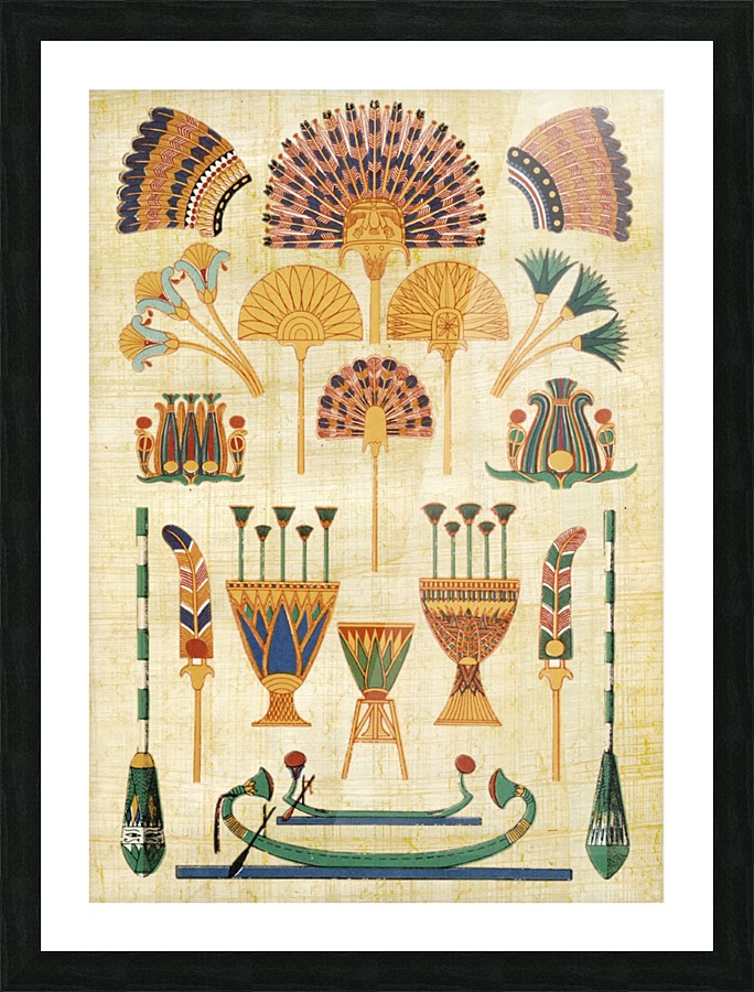 Not Framed Canvas Prints Old Egyptian Papyrus Fine Art Home Decor Wall Art