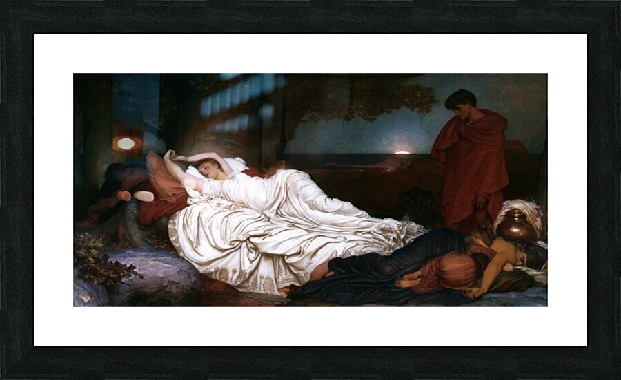 Cymon and Iphigenia by Lord Frederic Leighton Picture Frame print