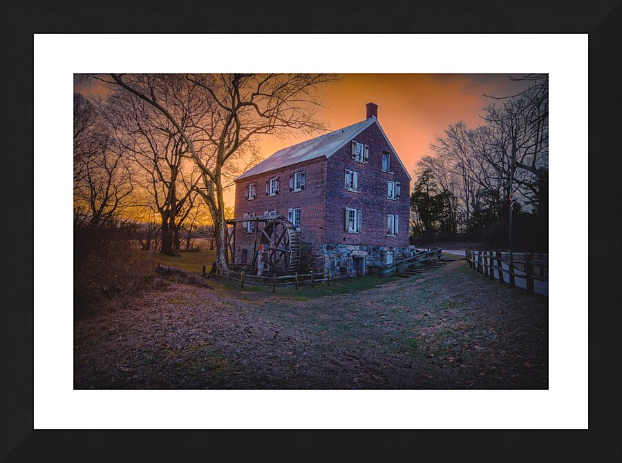 kerr mill north carolina5 Picture Frame print