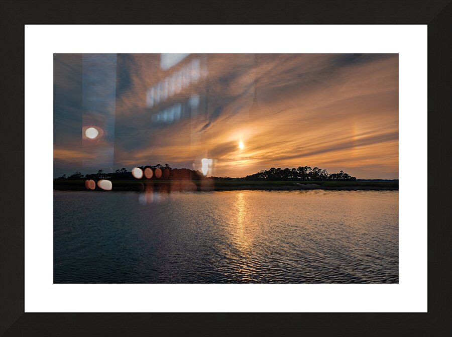Hilton Head Perfect Sunset Picture Frame print