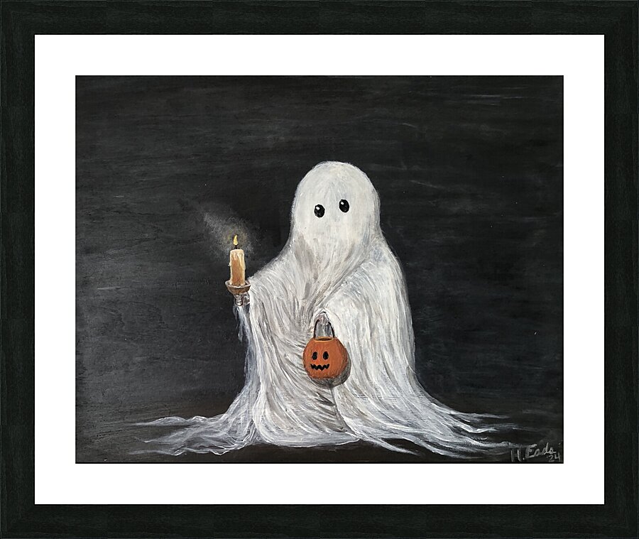 The Little Ghost by Halie Eads Wall Art