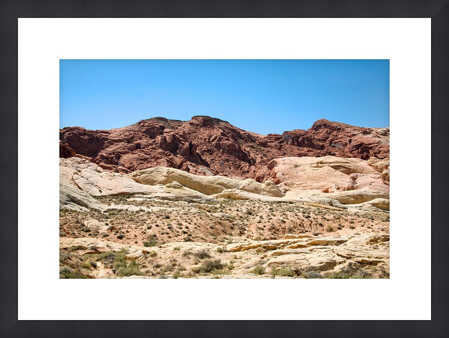 Red Rock Canyon - Nevada 03  Framed Print Print