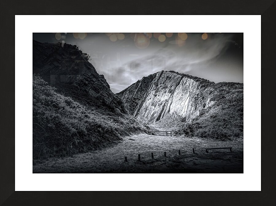 Cotentin Vauville Reserve Naturelle de la Mare  Picture Frame print