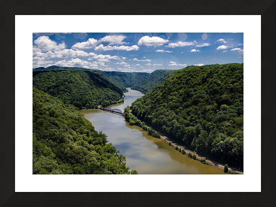 New River Gorge National River Picture Frame print