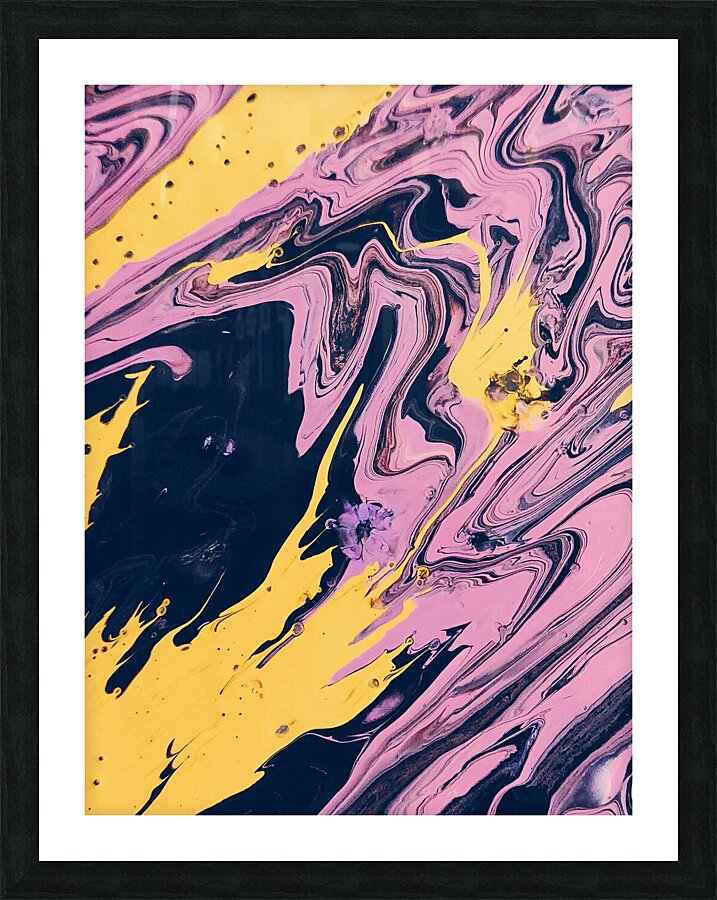 Abstract Colors Picture Frame print