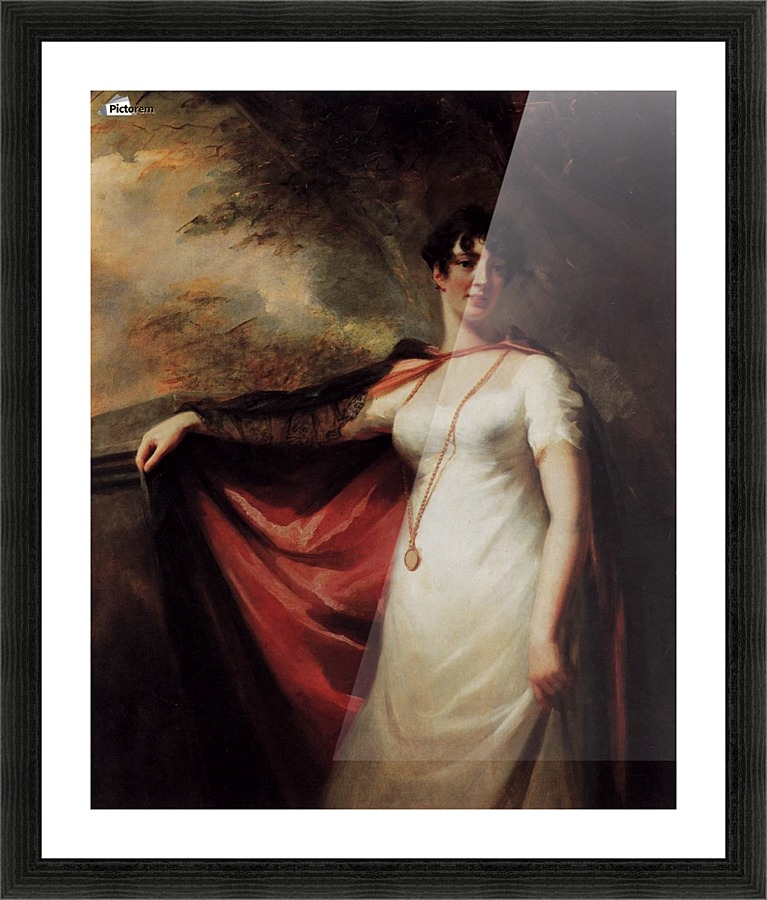 Mrs. Anne Hart  Framed Print Print
