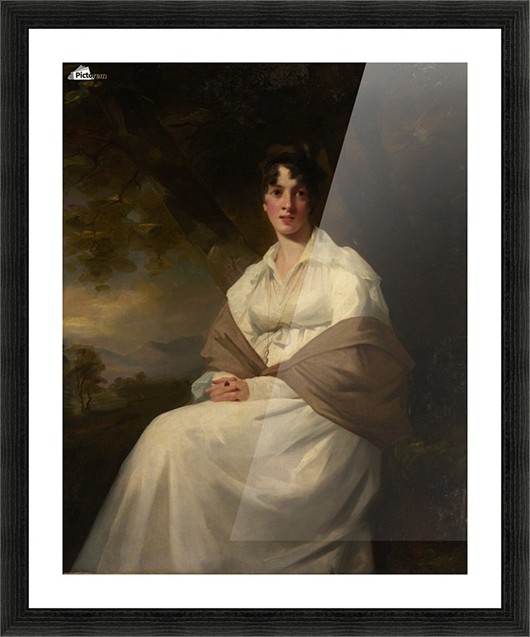 Lady Matiland Picture Frame print
