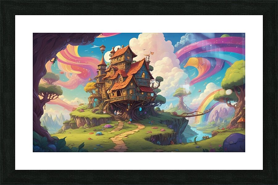 Visual Vibes Artwork  2 Picture Frame print