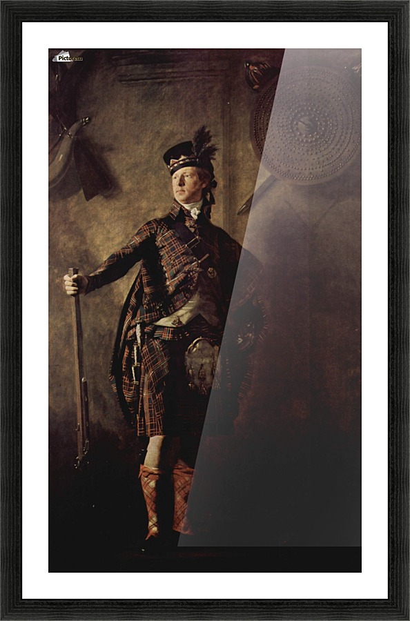 A scotisch man Picture Frame print
