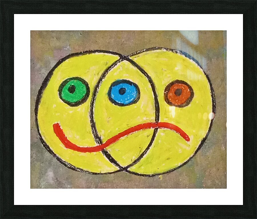 MY SHAWDO SELF  2 Picture Frame print